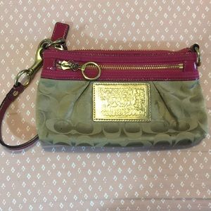 Coach wristlet